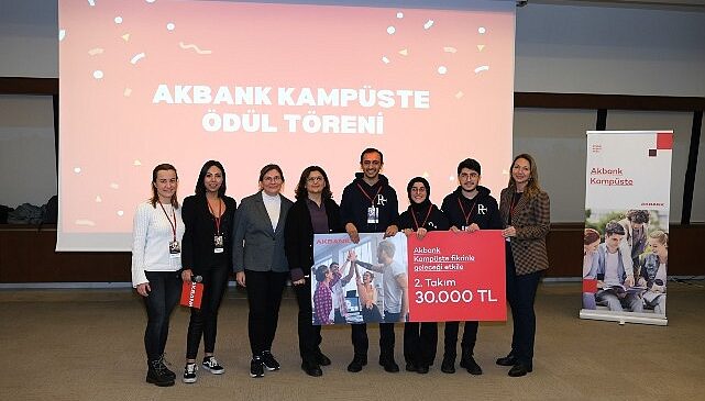 Akbank Kampüste Programı Gençlerin Teknolojiyle Hayata Değer Katan Fikirlerini Ödüllendirdi
