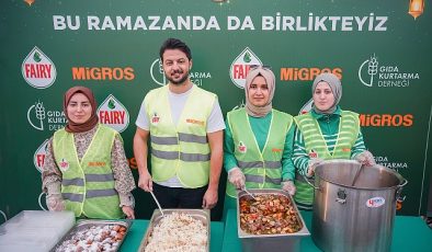 Fairy ve Migros, Gıda Kurtarma Derneği Desteğiyle 50 Bin Öğün Gıdayı Hatay’daki Depremzedelere Ulaştırdı