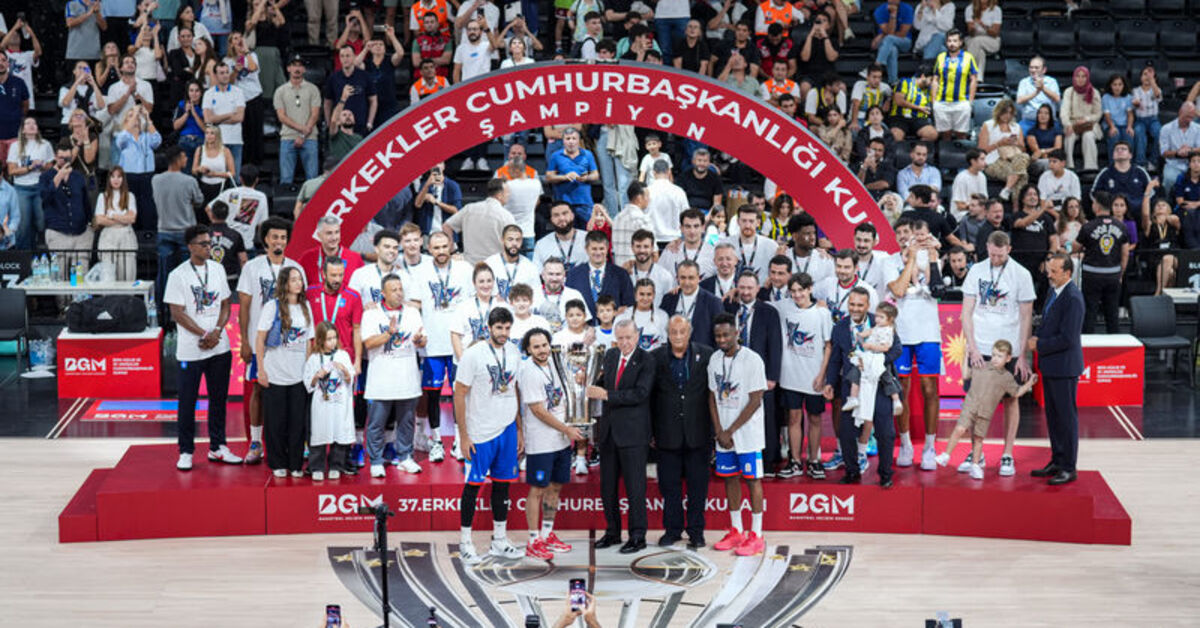 Cumhurbaşkanlığı Kupası’nda şampiyon Anadolu Efes!
