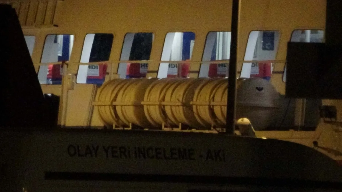 İDO vapur tuvaletinde ceset bulundu