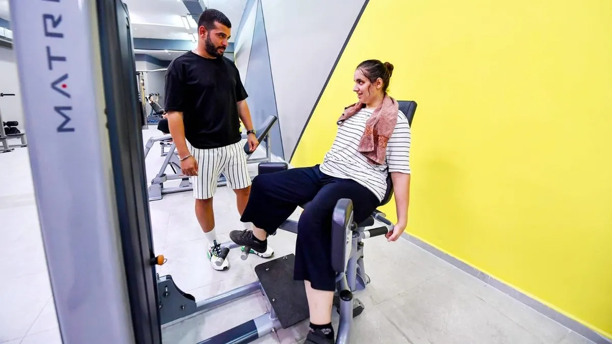 Kübranur Engelsiz yaşam merkezi’nde 26 kilo verdi