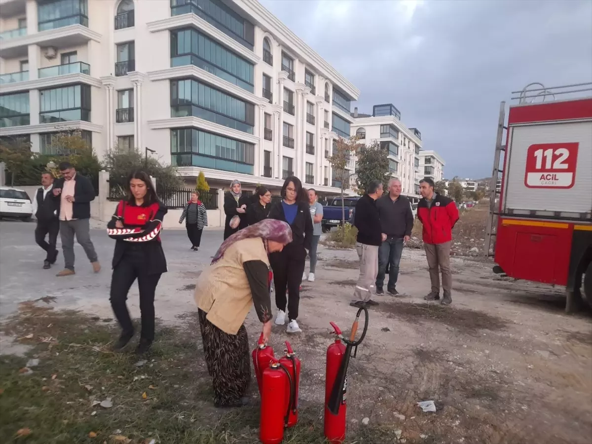 Lüleburgaz’da Yangınla Mücadele Eğitimi