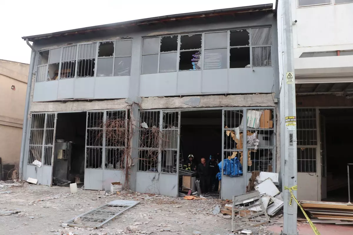 Kayseri’de Boya Kazanı Patladı: 3 İşçi Yaralandı