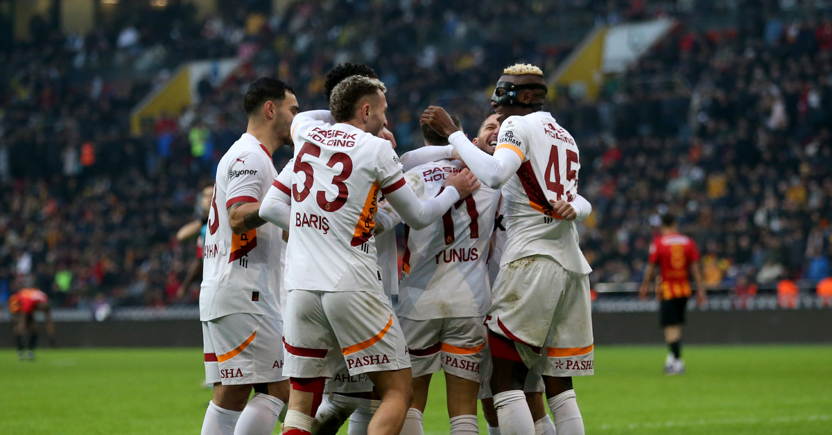 MAÇ SONUCU: Kayserispor: 1 – Galatasaray: 5