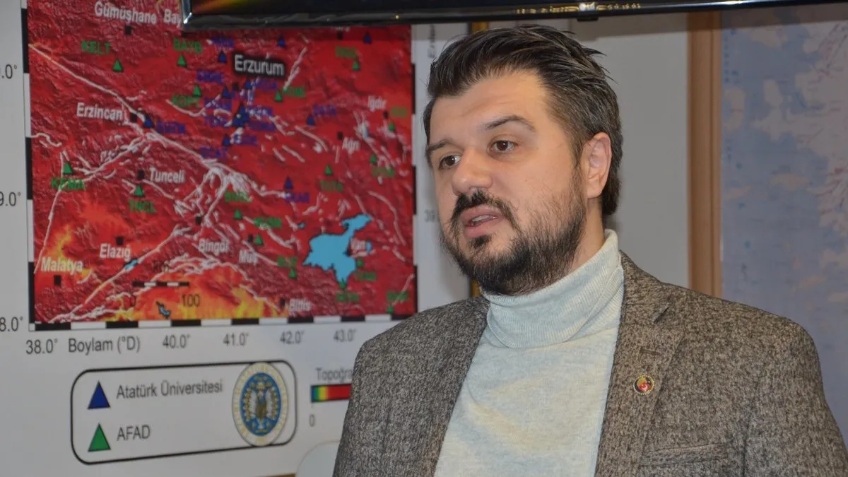 Erzurum’da deprem uzmanından sosyal medya uyarısı