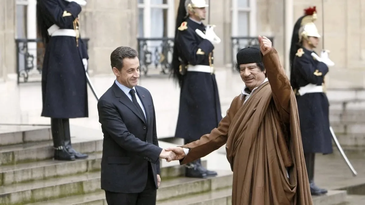 Eski Fransa Cumhurbaşkanı Sarkozy’nin sırları ifşa oldu: Kaddafi’nin oğlu kirli iş birliğini itiraf etti