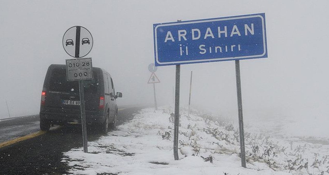 Ardahan’da eğitime kar engeli