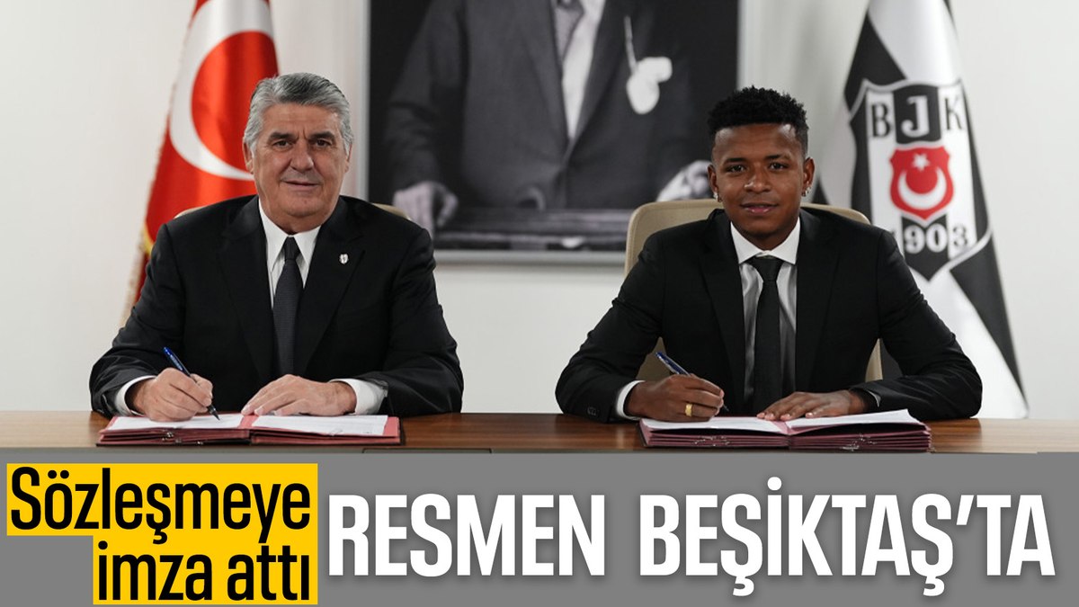 Beşiktaş, Keny Arroyo ile sözleşme imzalandığını açıkladı