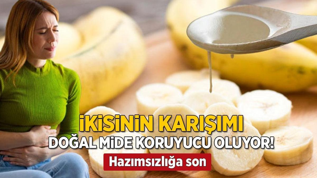 Doğal mide koruyucu 2’sinin karışımında saklı! Hazımsızlığa son, hiç ekşimiyor