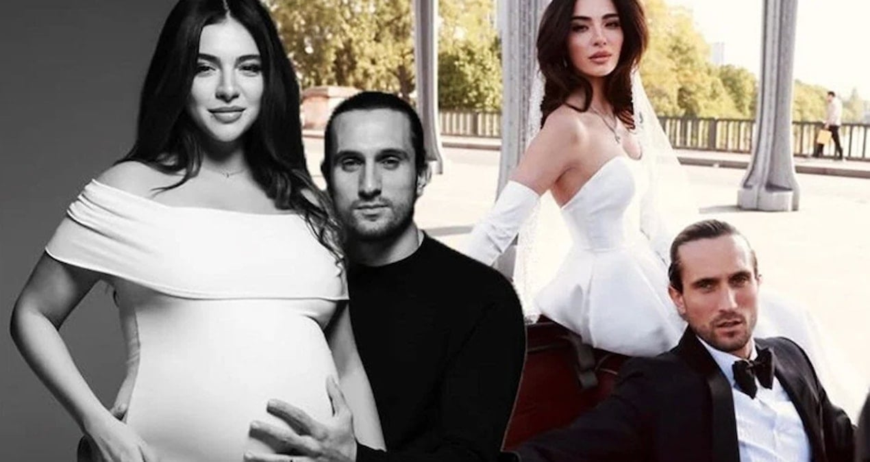 Melisa Aslı Pamuk ve Yusuf Yazıcı’nın bebeklerine verdiği isim gündem oldu! ! Duyan anlamını araştırıyor