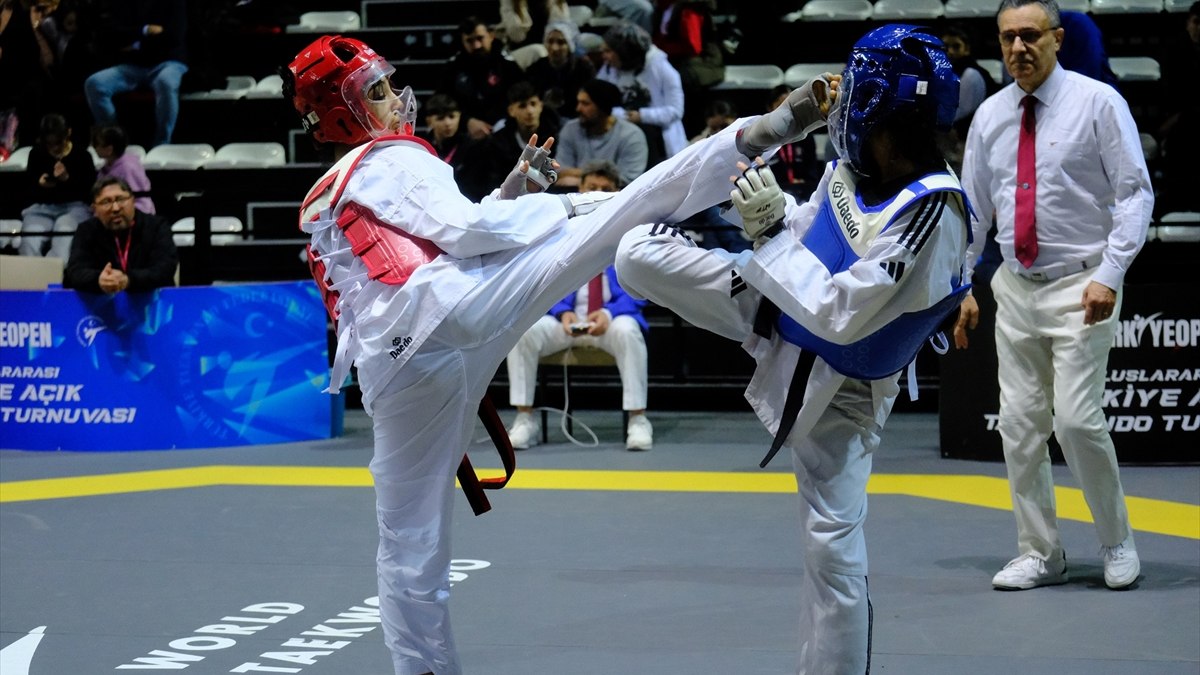Milli sporculardan, Uluslararası Türkiye Açık Tekvando Turnuvası’nda 36 madalya