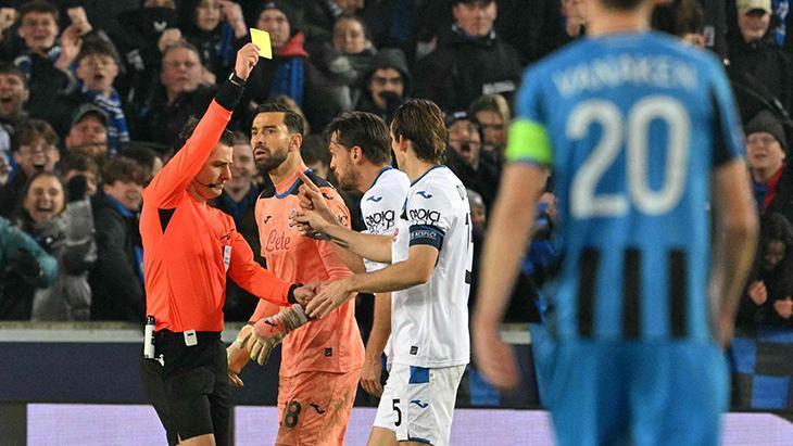 Şampiyonlar Ligi’nde Halil Umut Meler’in penaltı kararı Atalanta’yı çıldırttı! Gasperini’den büyük tepki