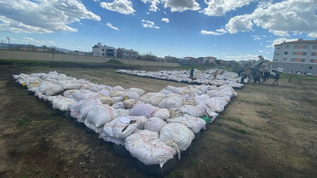 Diyarbakır’da 10 milyar liralık uyuşturucu operasyonu