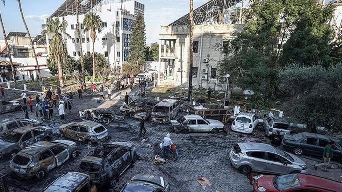 İsrail, Avrupa Hastanesi’ne saldırı düzenledi! Ölü ve yaralılar var